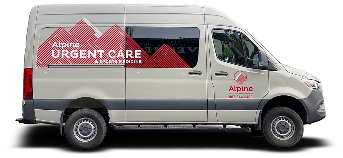Alpine Urgent Care of Anchorage AK Mobile Covid Testing Van